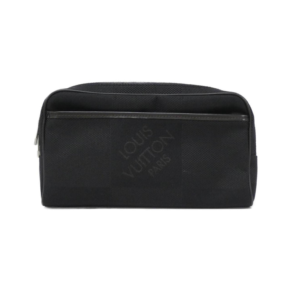 Louis Vuitton Black Canvas Handbag (Pre-Owned)