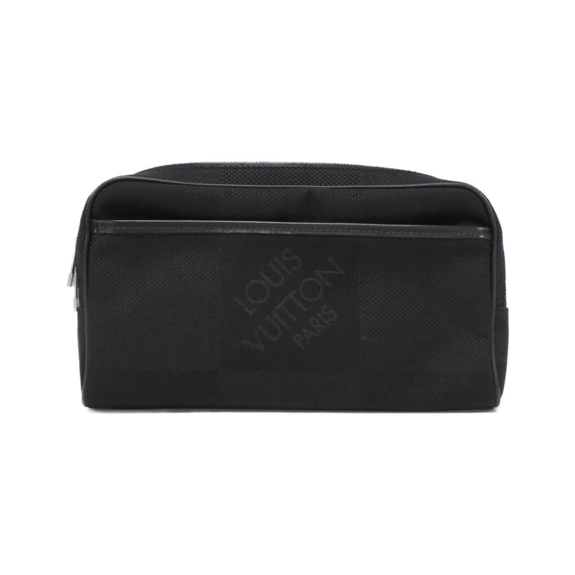 Louis Vuitton Black Canvas Handbag (Pre-Owned)
