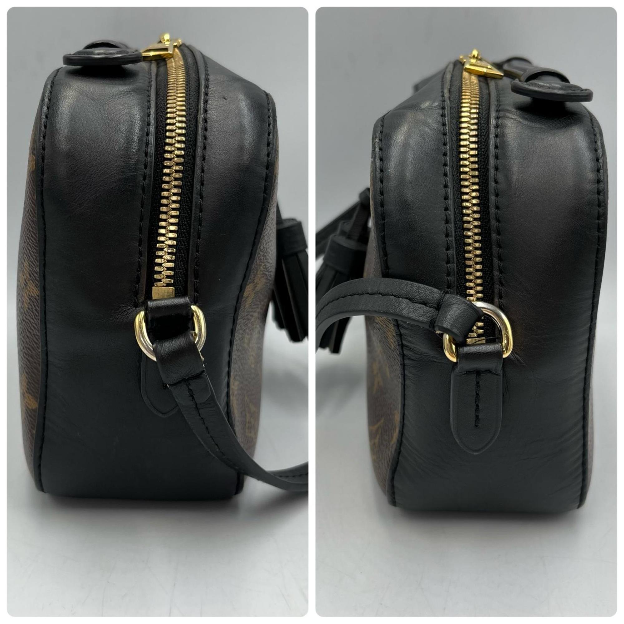 Saintonge Handbag Monogram Canvas with Leather