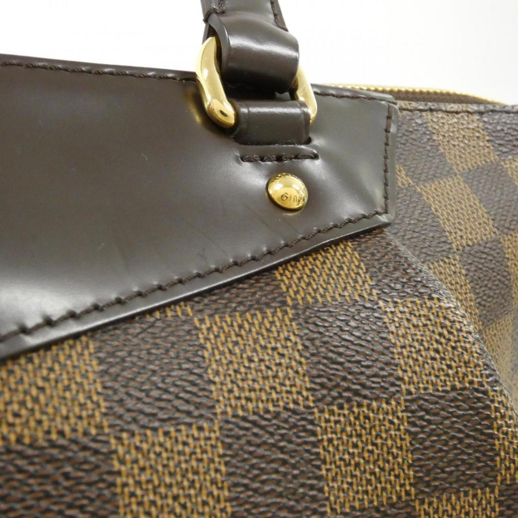 Louis Vuitton Ebene Coated Canvas Handbag (Pre-Owned)