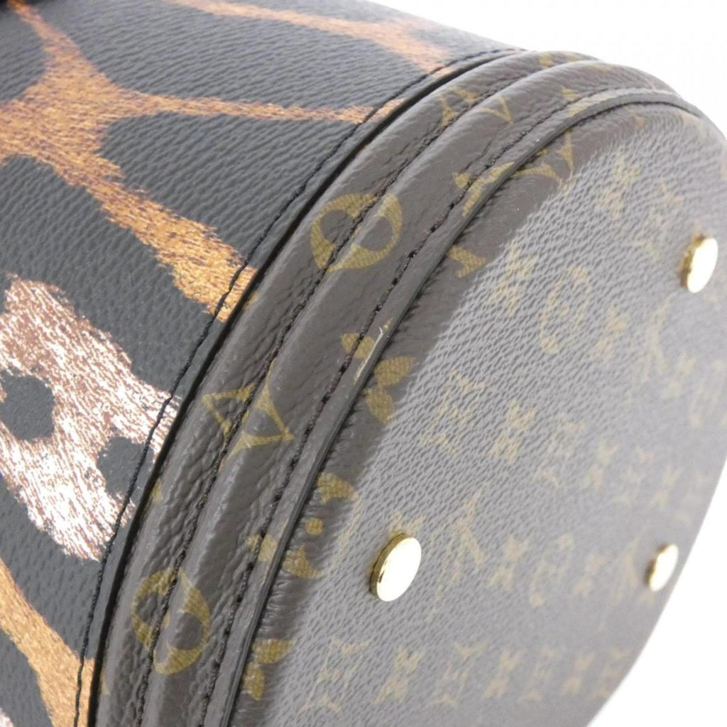 Louis Vuitton Brown Coated Canvas Handbag (Pre-Owned)