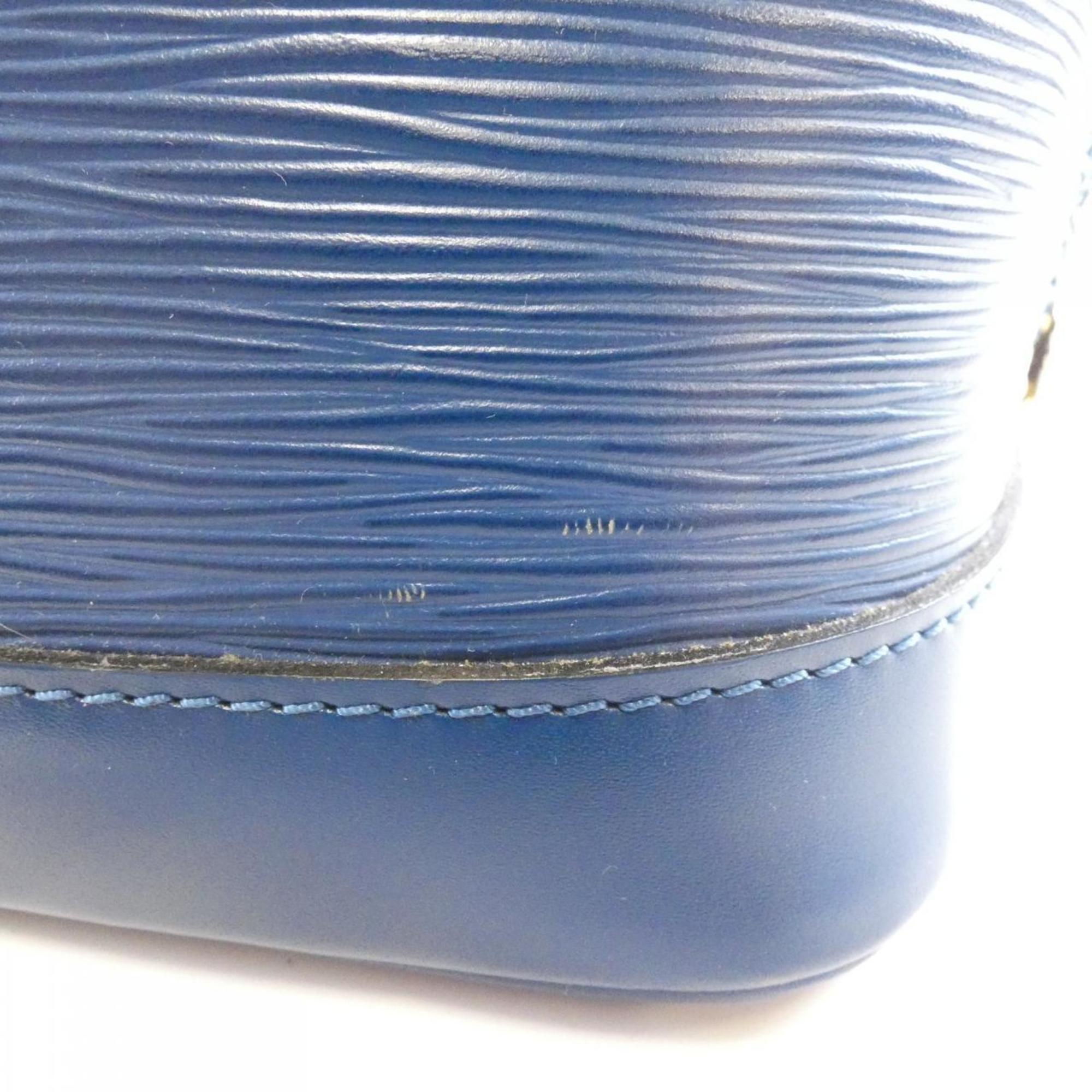 Louis Vuitton Blue Leather Handbag (Pre-Owned)