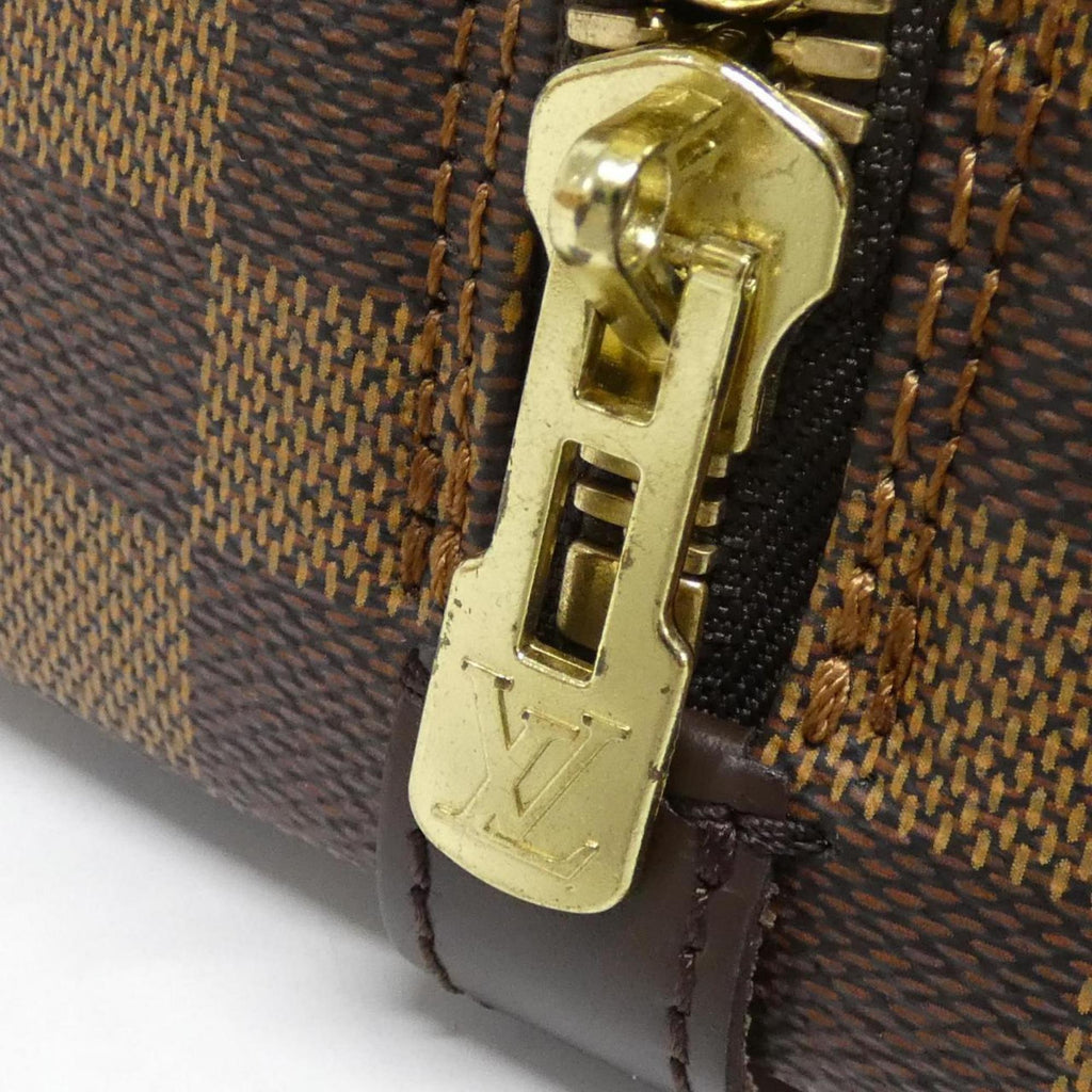 Louis Vuitton Ebene Coated Canvas Boston Bag (Pre-Owned)