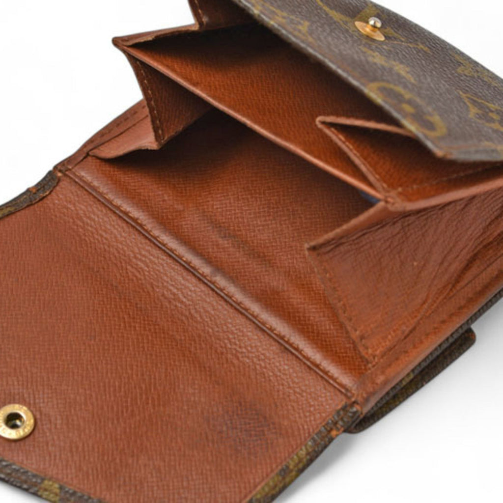 Louis Vuitton Brown Monogram Monogram Wallet (Bi-Fold) (Pre-Owned)