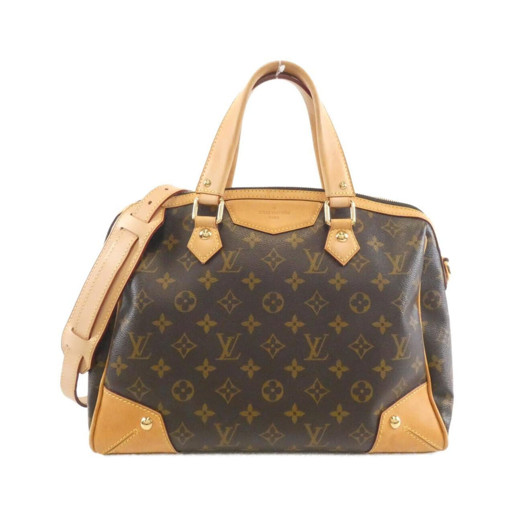 Louis Vuitton Marron Coated Canvas Handbag (Pre-Owned)