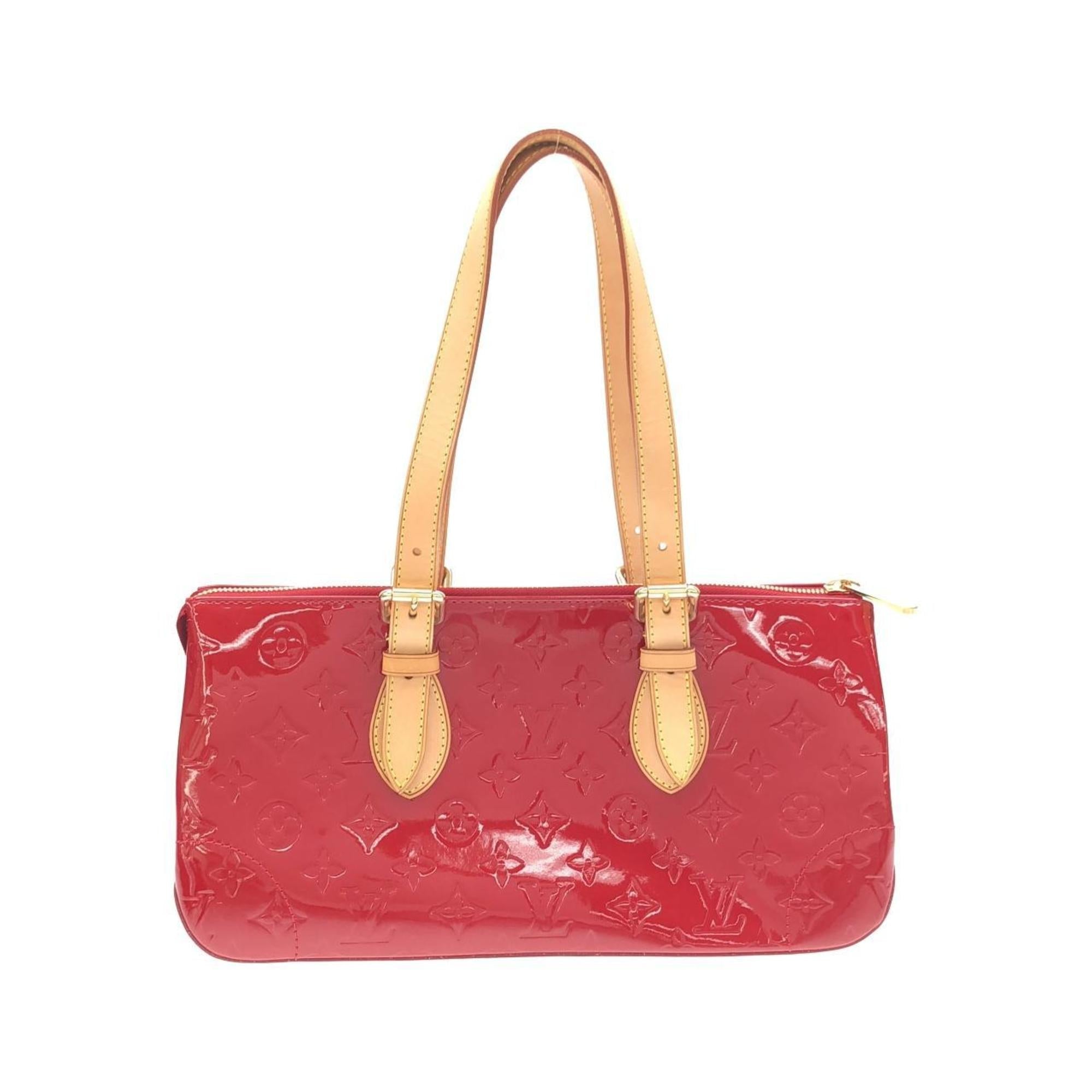 Louis Vuitton Pomme D'amour Leather Handbag (Pre-Owned)