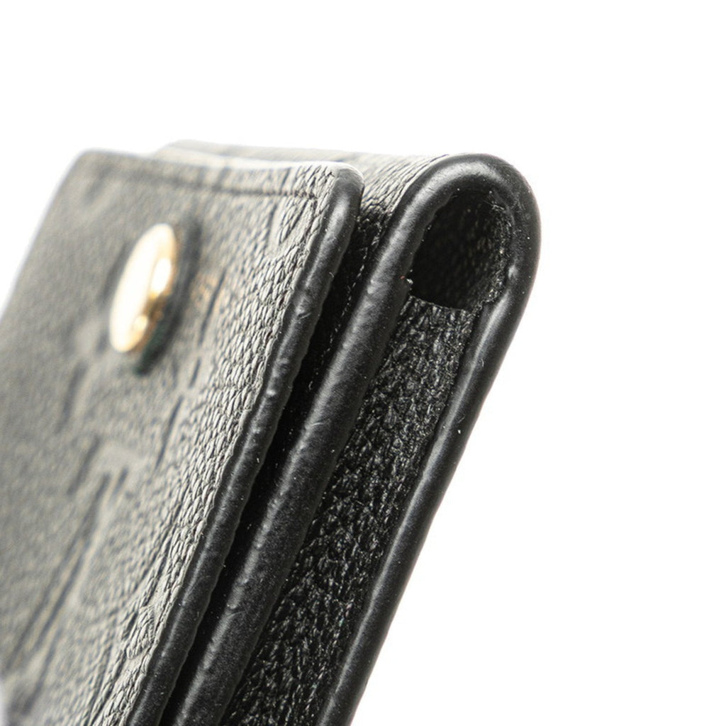 Louis Vuitton Black Noir Leather Wallet (Bi-Fold) (Pre-Owned)