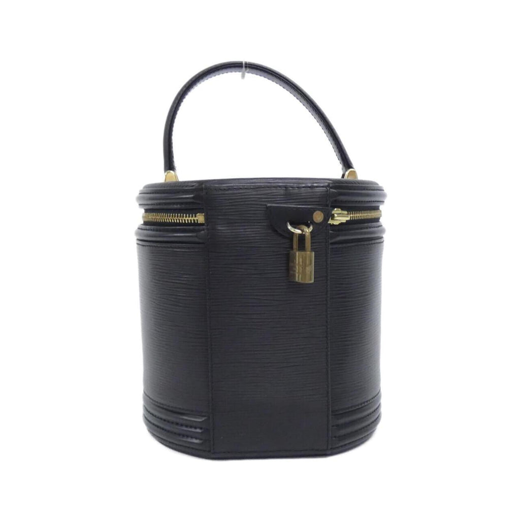 Louis Vuitton Black Leather Handbag (Pre-Owned)