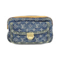 Louis Vuitton Monogram Denim Blue Monogram Denim Shoulder Bag (Pre-Owned)