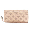 Louis Vuitton Mahina Pink Mahina Leather Long Wallet (Bi-Fold) (Pre-Owned)