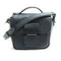 Louis Vuitton Black Leather Shoulder Bag (Pre-Owned)