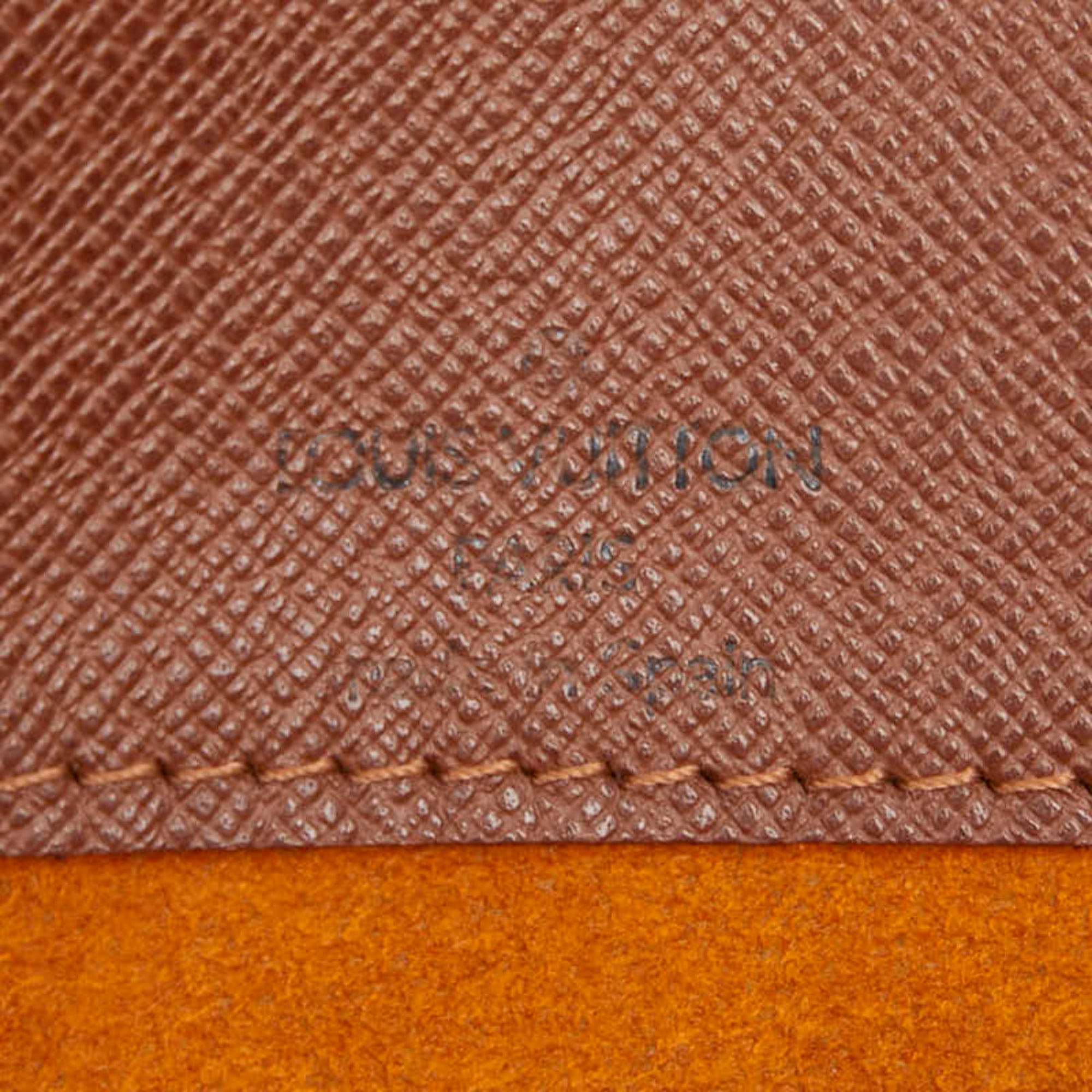 Louis Vuitton Brown Pvc Leather Shoulder Bag (Pre-Owned)
