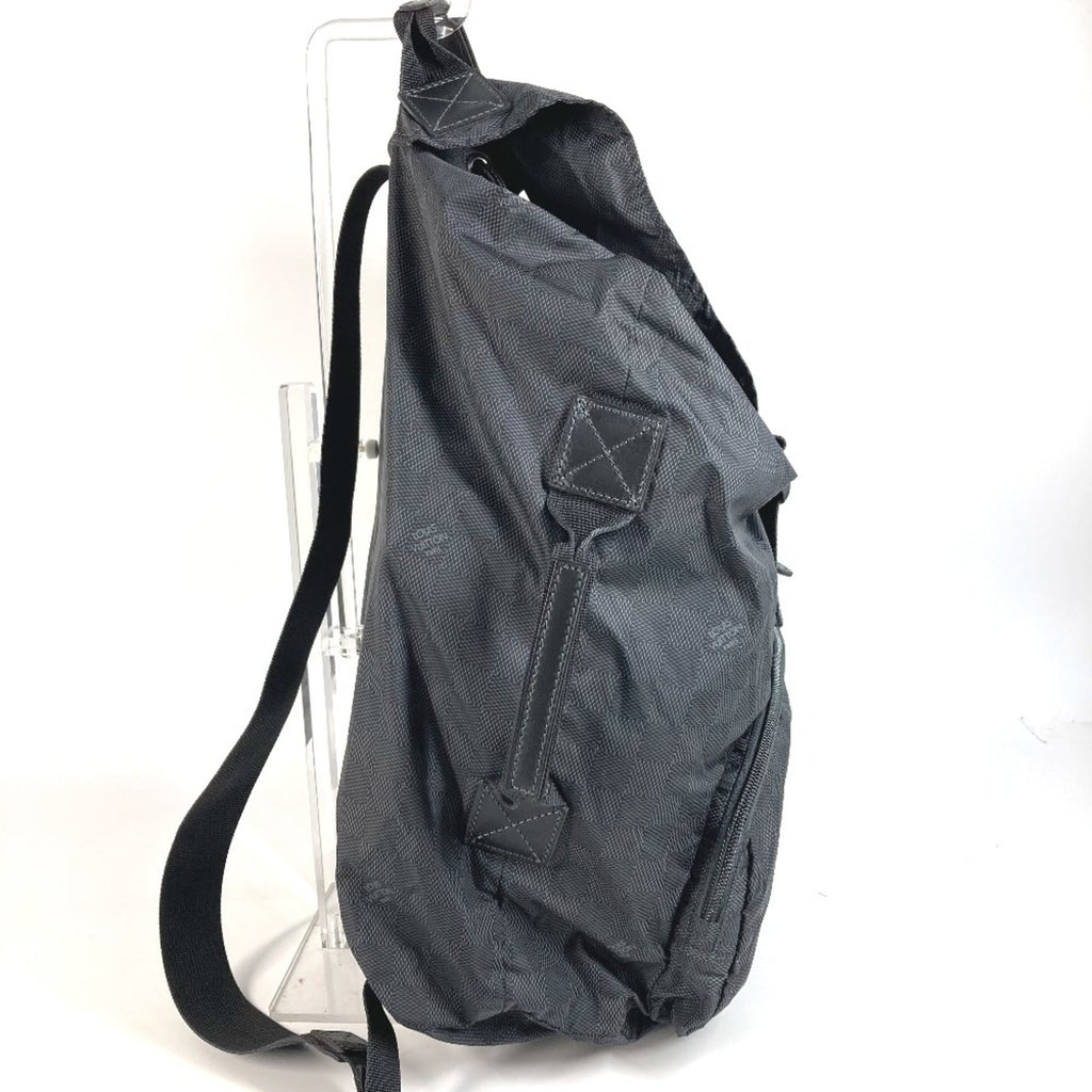 Louis Vuitton Damier Aventure Black Leather Nylon Backpack (Pre-Owned)