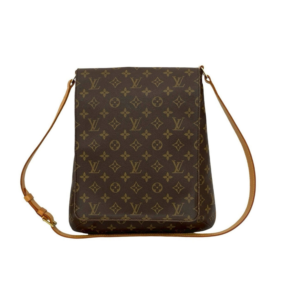 Louis Vuitton Brown Leather Pvc Pochette Shoulder Bag (Pre-Owned)