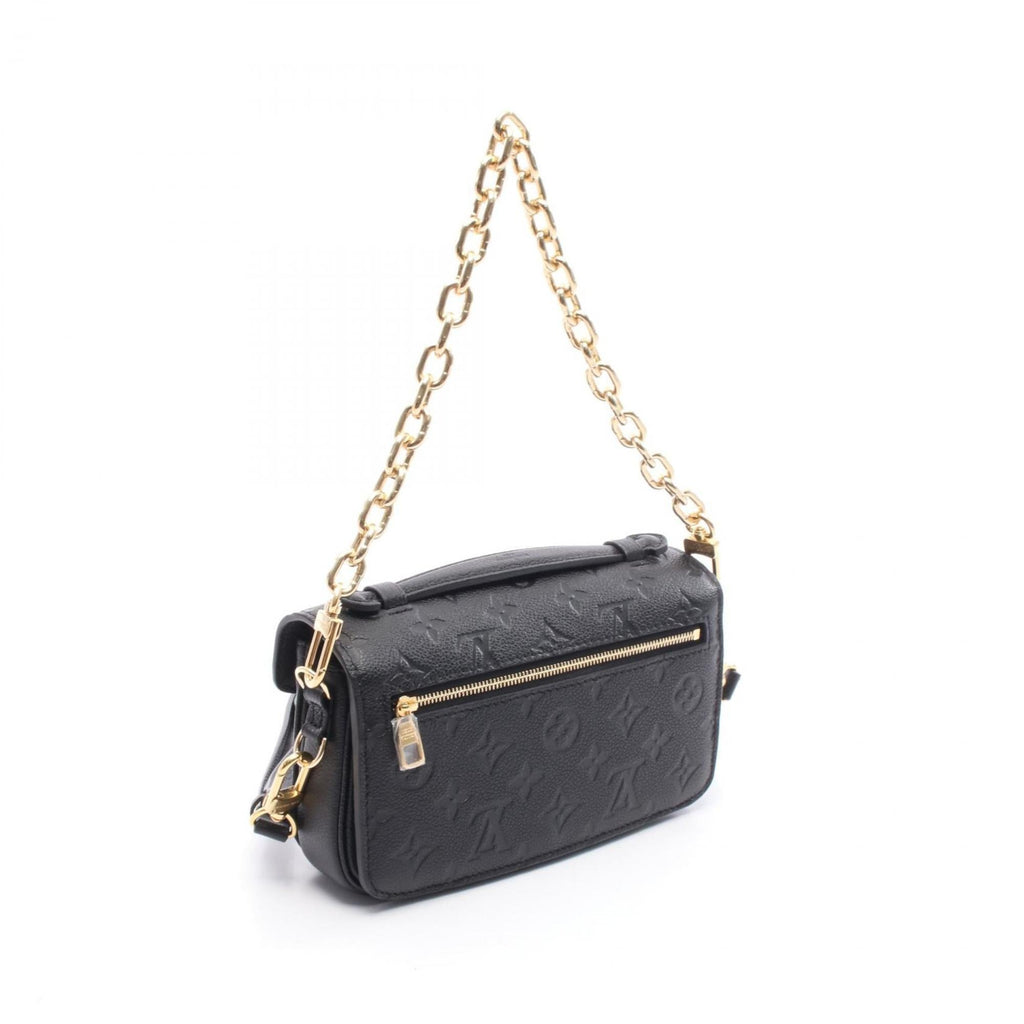 Louis Vuitton Black Noir Monogram Empreinte Handbag (Pre-Owned)