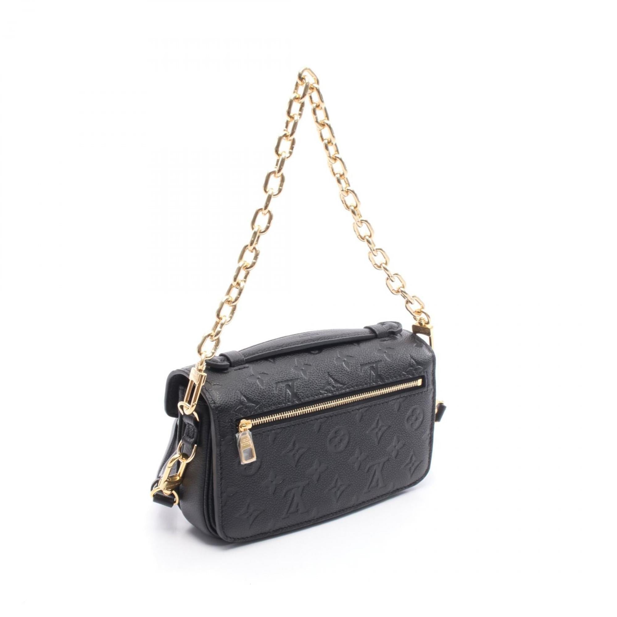 Louis Vuitton Black Noir Monogram Empreinte Handbag (Pre-Owned)