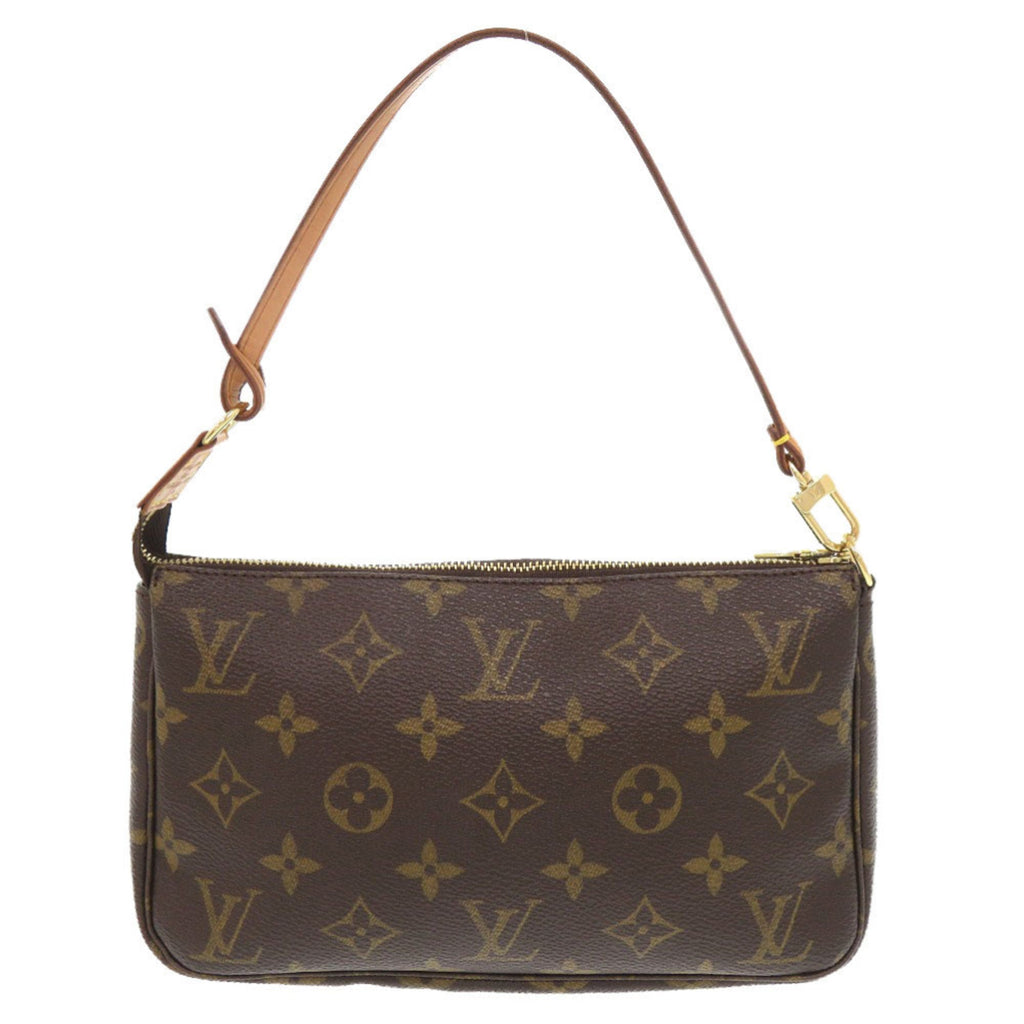 Louis Vuitton Brown Monogram Canvas Pochette Pouch (Pre-Owned)