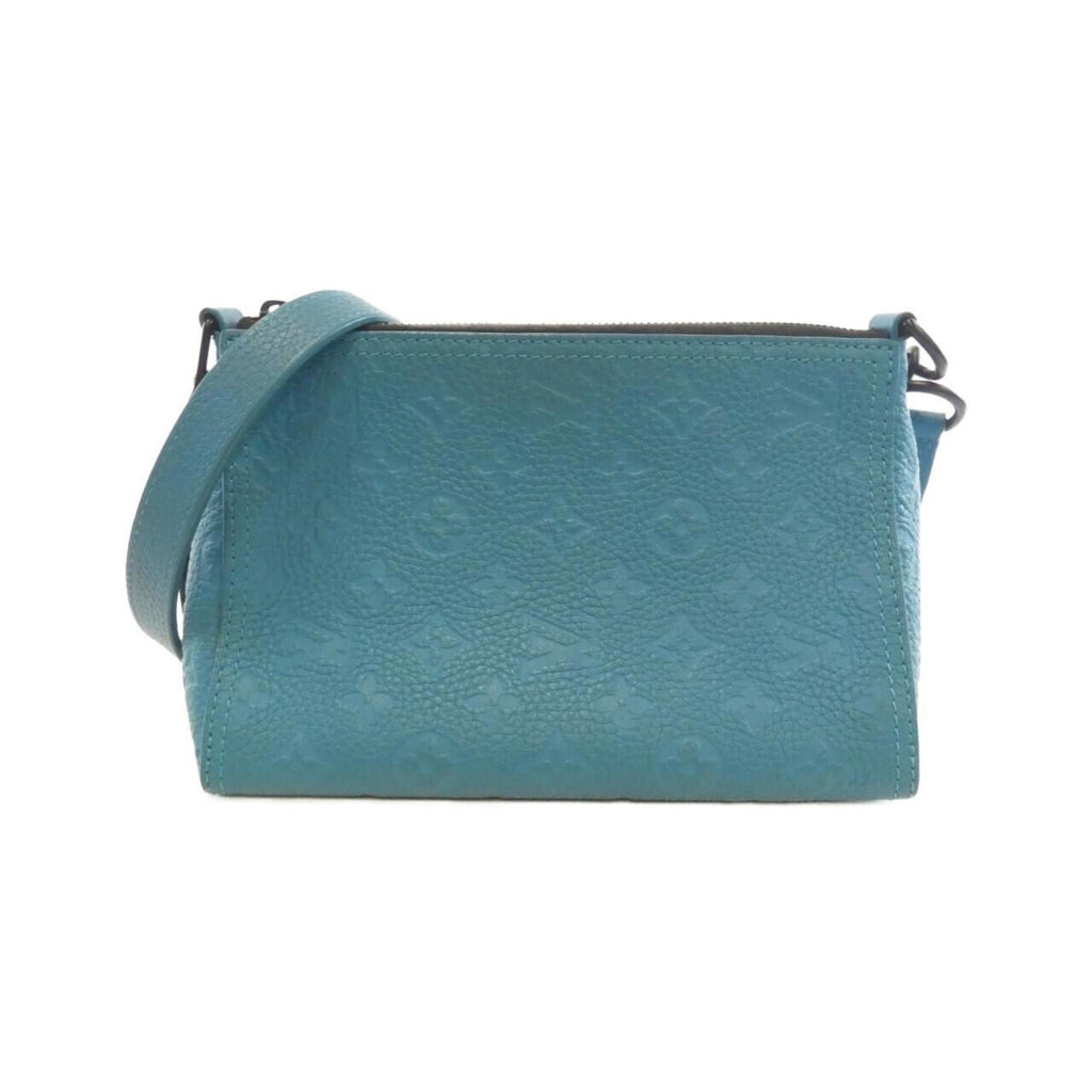 Louis Vuitton Turquoise Leather Shoulder Bag (Pre-Owned)