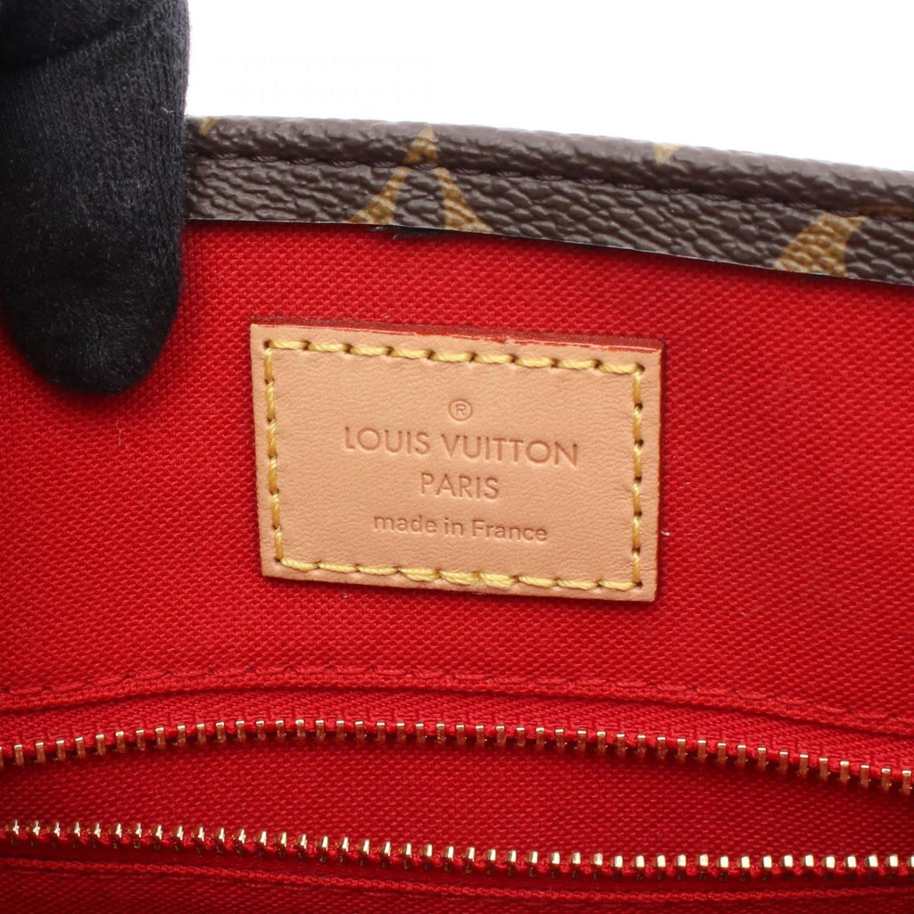 Louis Vuitton Brown Coated Canvas Leather Handbag (Pre-Owned)