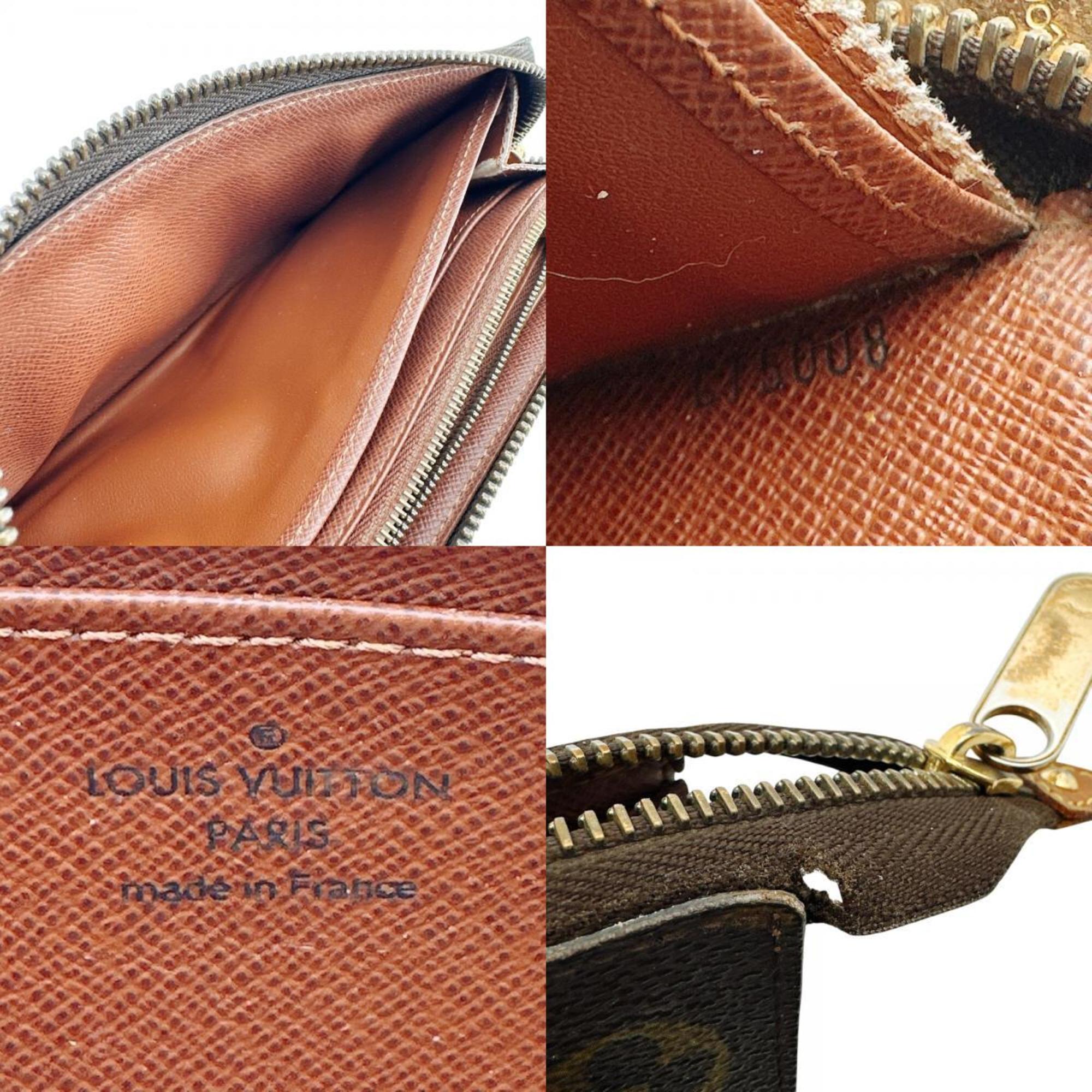 Louis Vuitton Brown Leather Coin Purse/Coin Case (Pre-Owned)