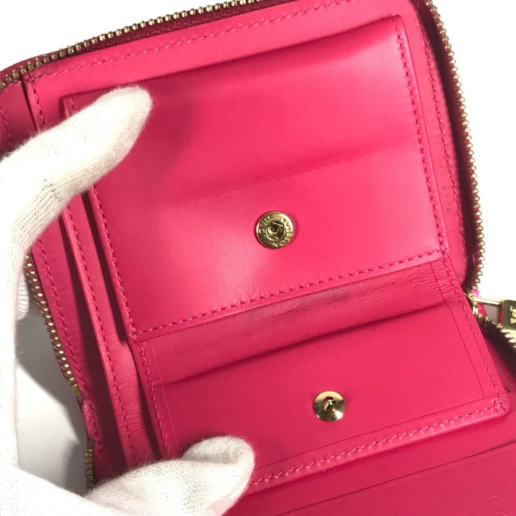 Louis Vuitton Monogram Vernis Fuchsia Pink Pink Monogram Vernis Wallet (Bi-Fold) (Pre-Owned)