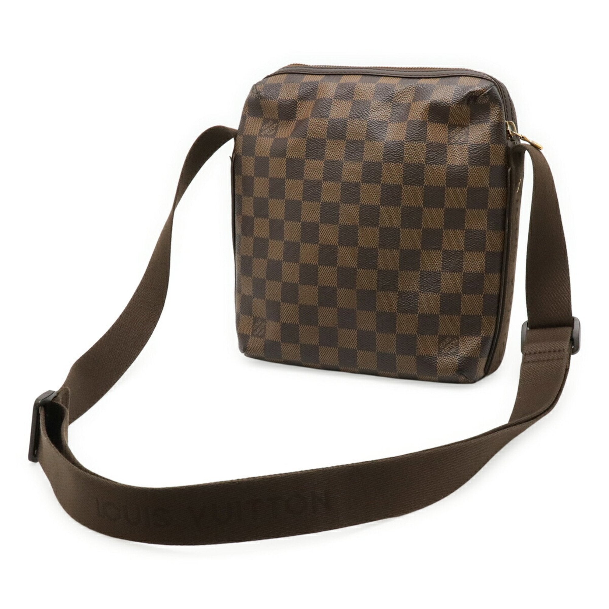 Louis Vuitton Brown Pvc Shoulder Bag (Pre-Owned)