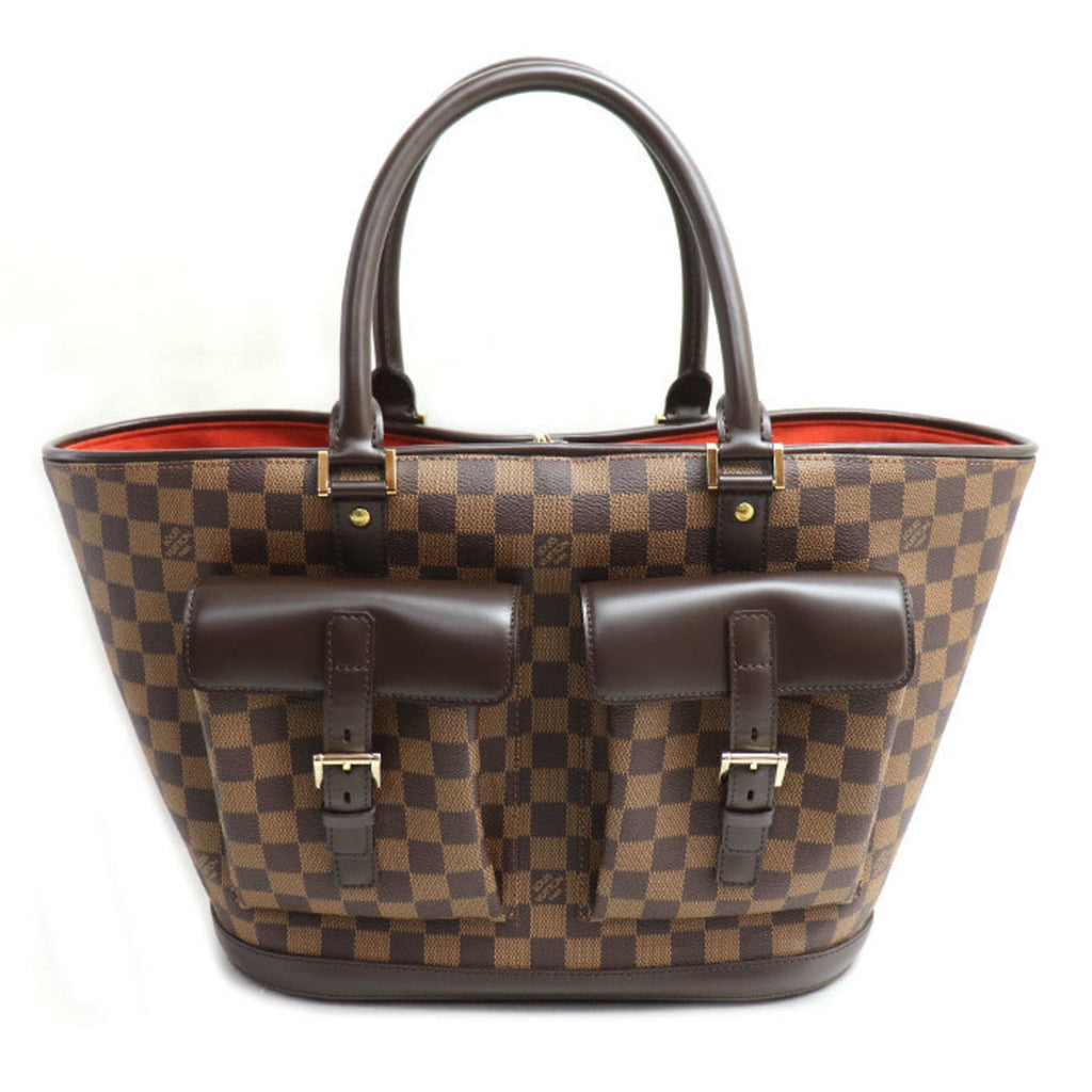 Louis Vuitton Damier Brown Damier Canvas Handbag (Pre-Owned)