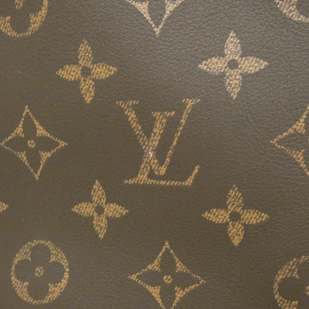 Louis Vuitton Monogram Marron Leather Handbag (Pre-Owned)