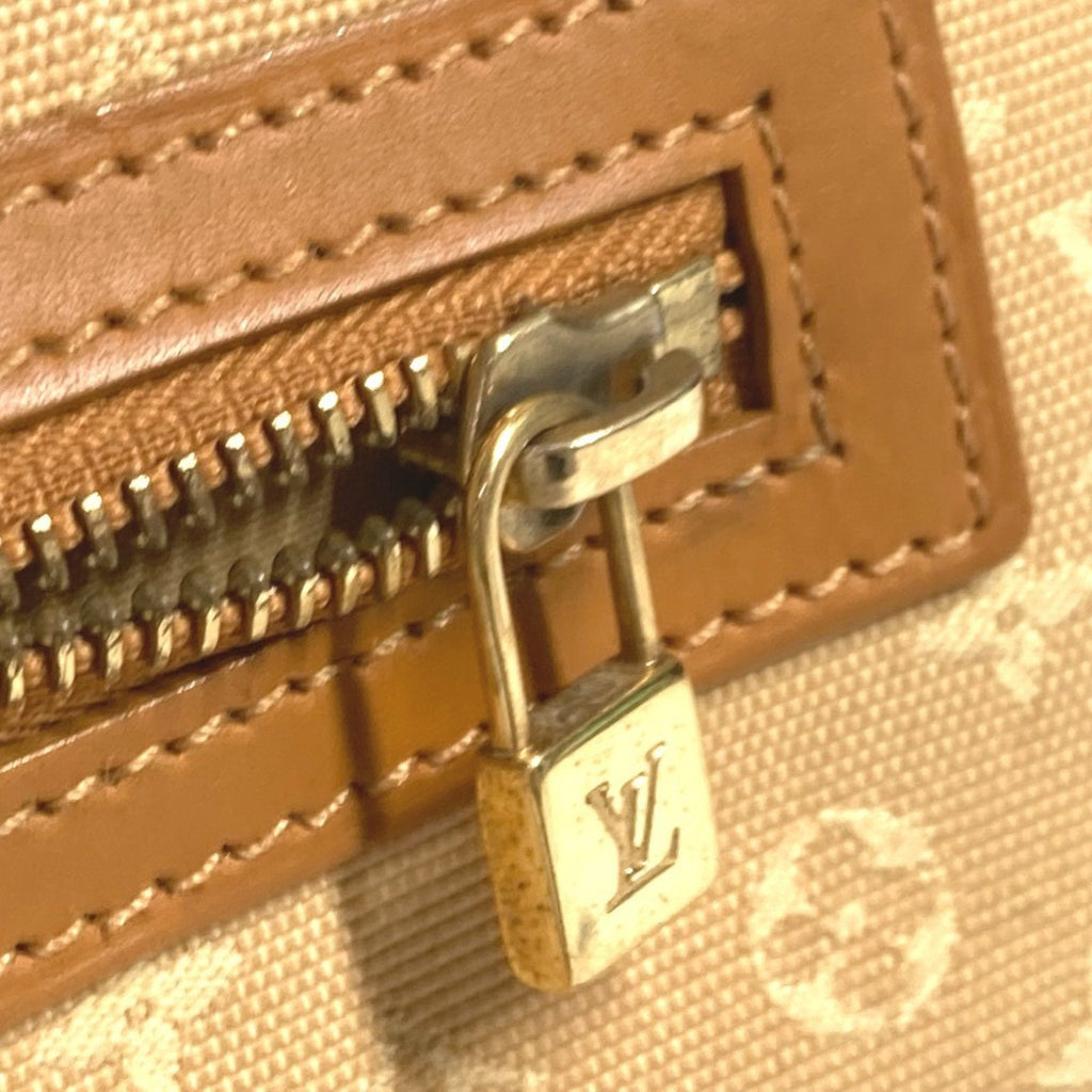 Louis Vuitton Beige Monogram Mini Handbag Shoulder Bag (Pre-Owned)