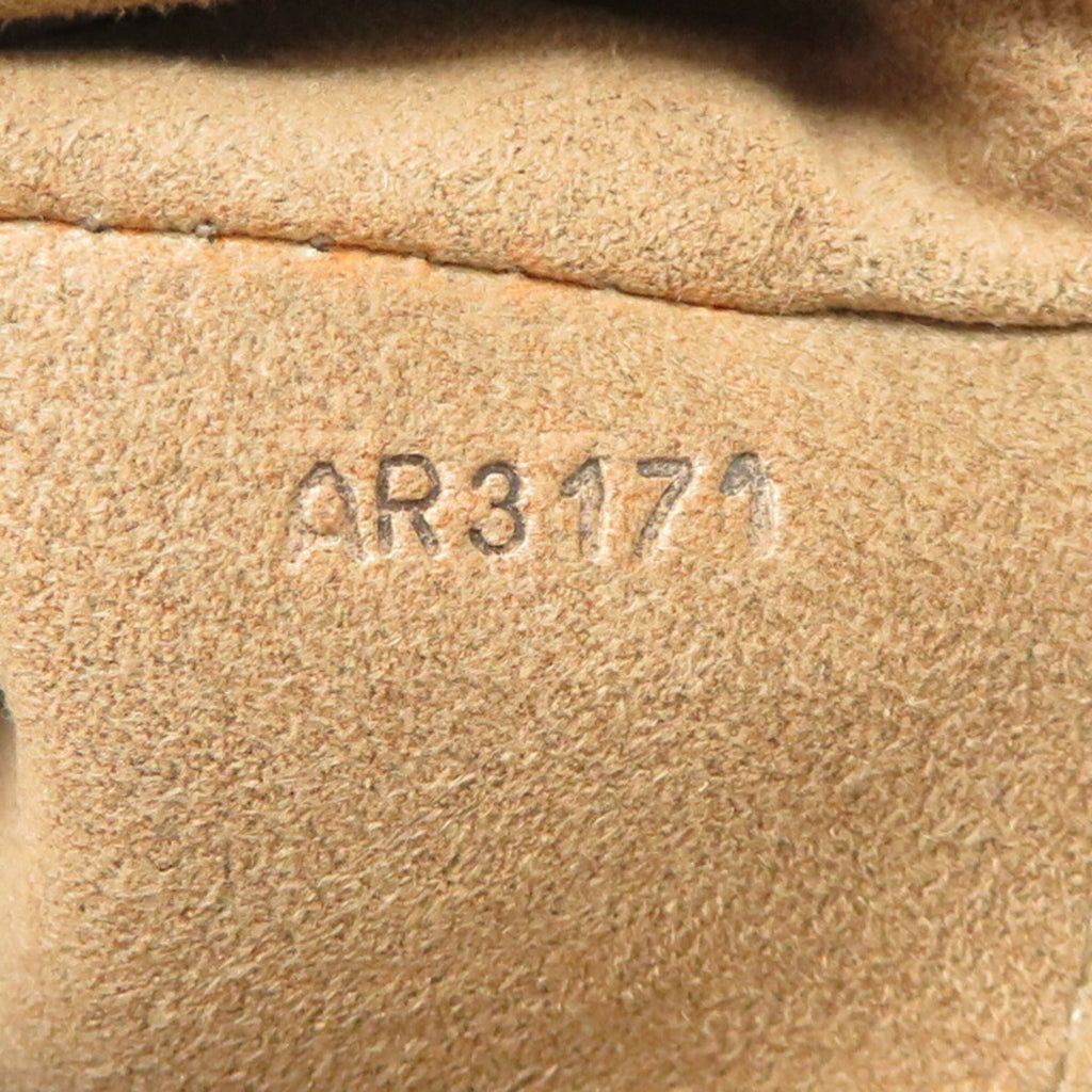 Louis Vuitton Beige Monogram Leather Handbag (Pre-Owned)