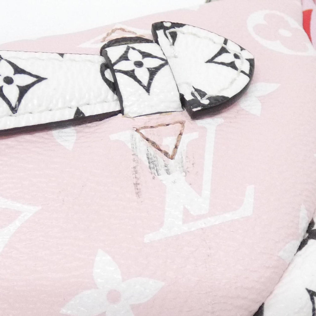 Louis Vuitton Monogram Rouge Coated Canvas Shoulder Bag (Pre-Owned)