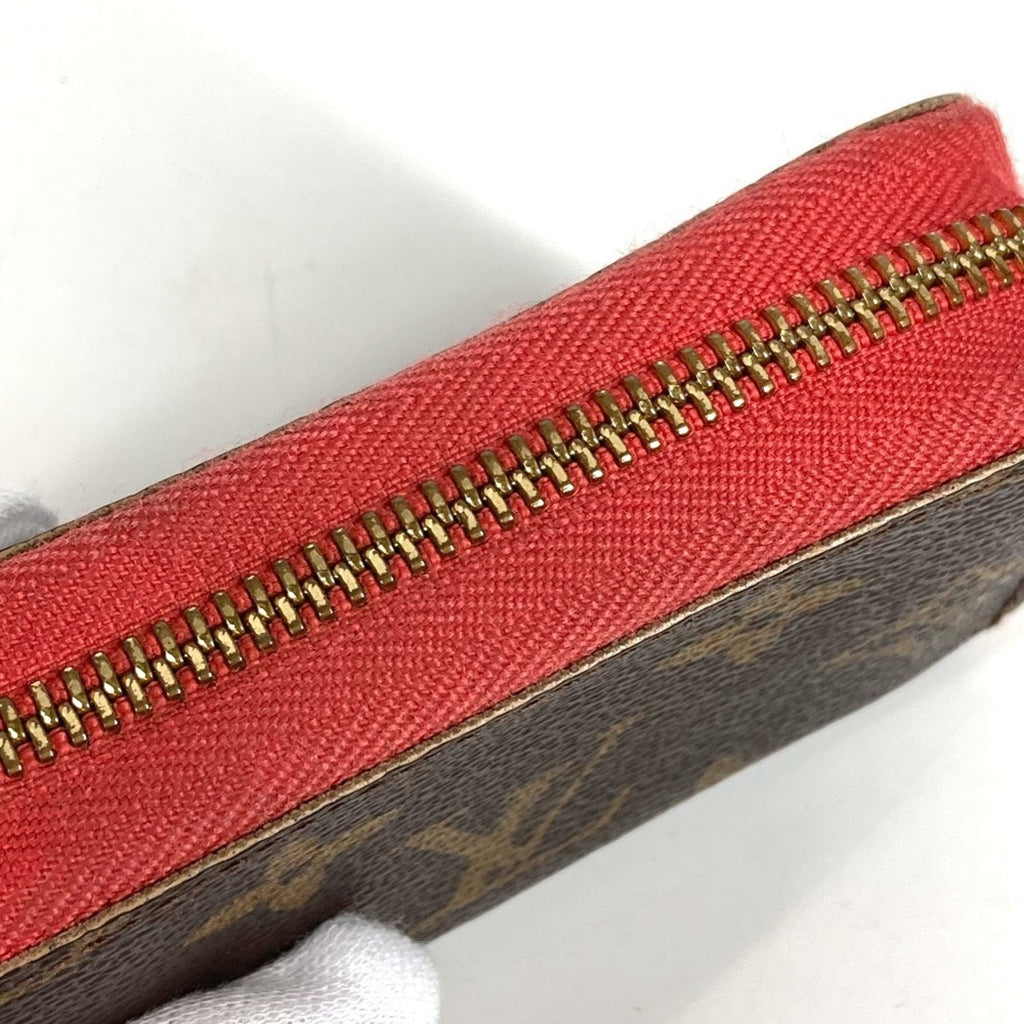 Louis Vuitton Brown Monogram Pink Poppy Petal Monogram Card Wallet (Pre-Owned)
