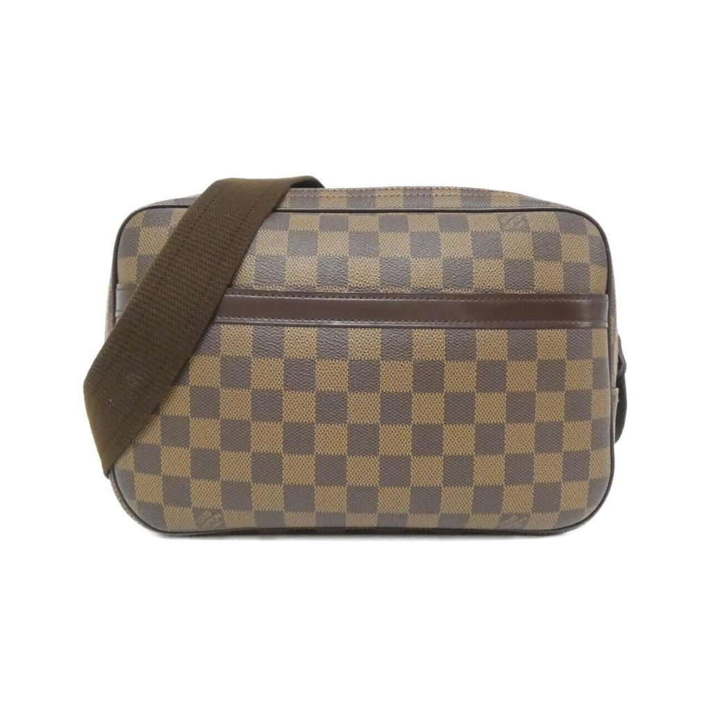 Louis Vuitton Brown Coated Canvas Shoulder Bag (Pre-Owned)