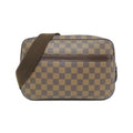 Louis Vuitton Brown Coated Canvas Shoulder Bag (Pre-Owned)