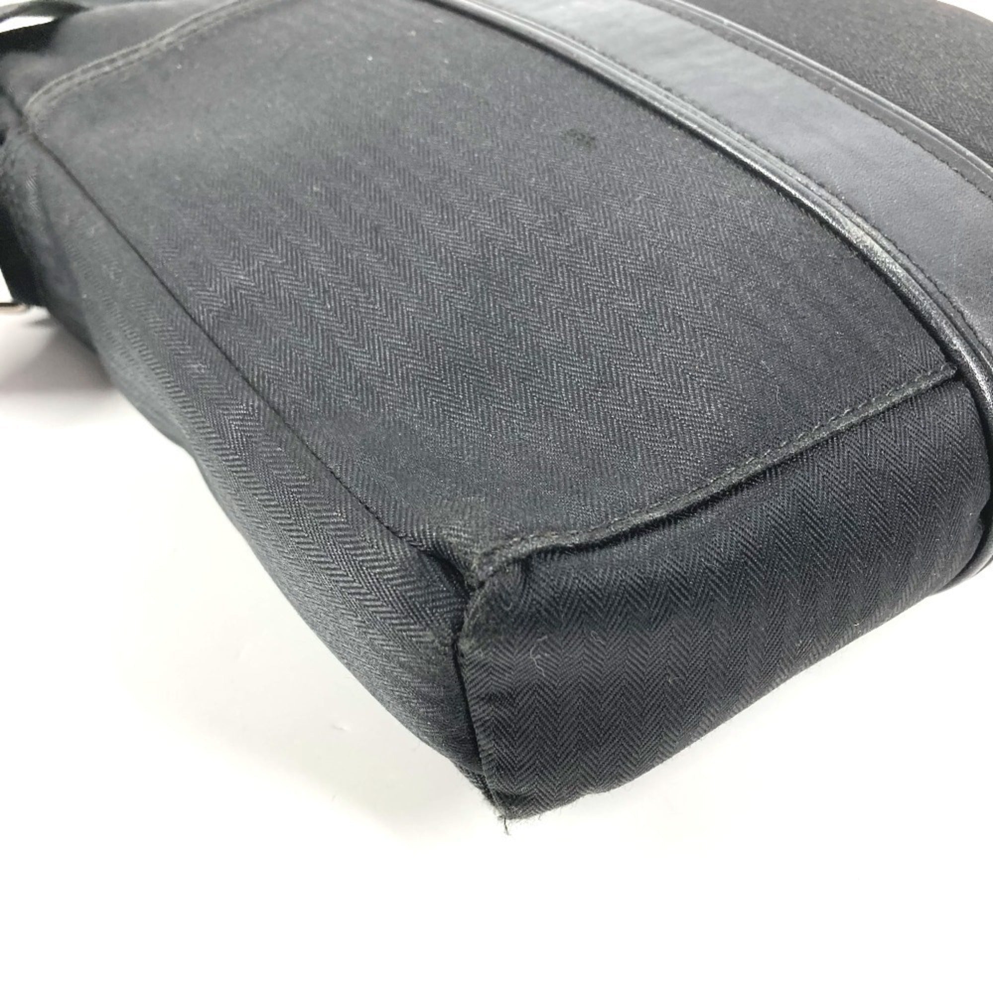 Acapulco Messenger Toile with Leather