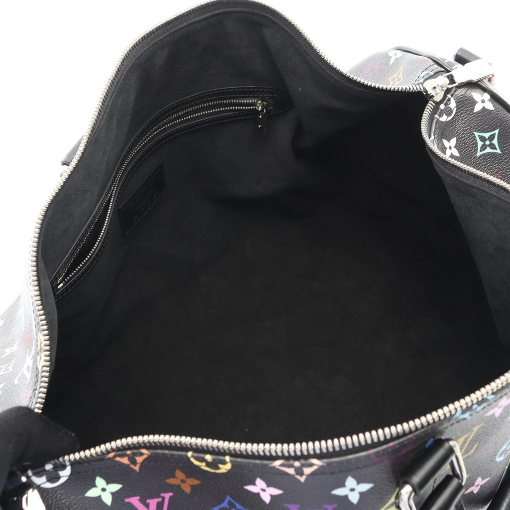 Louis Vuitton Black Multi-Color Monogram Multicolore Leather Boston Bag (Pre-Owned)