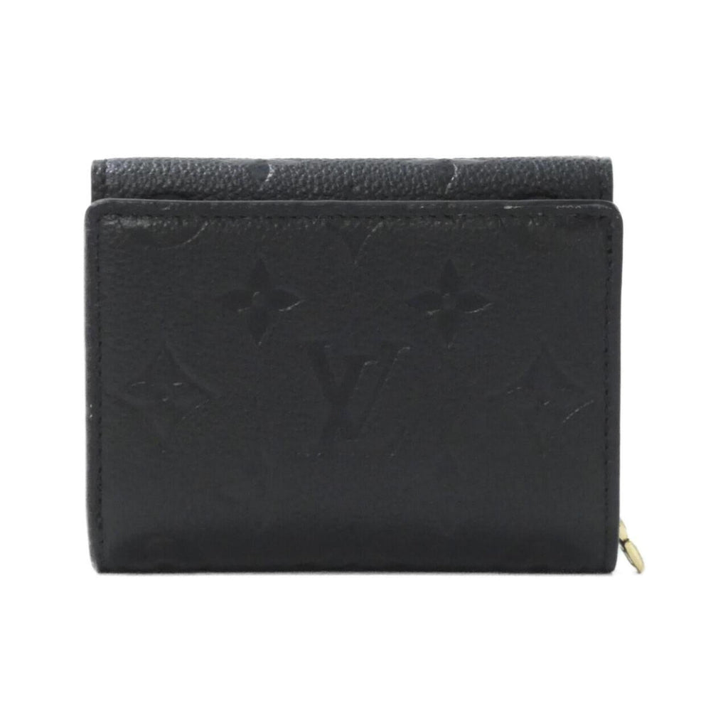 Louis Vuitton Black Monogram Monogram Empreinte Leather Wallet (Bi-Fold) (Pre-Owned)