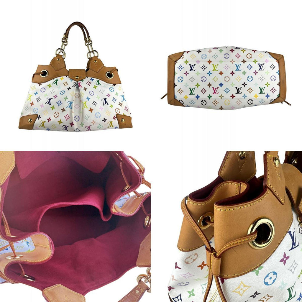 Louis Vuitton Blanc Monogram Multicolore Handbag (Pre-Owned)