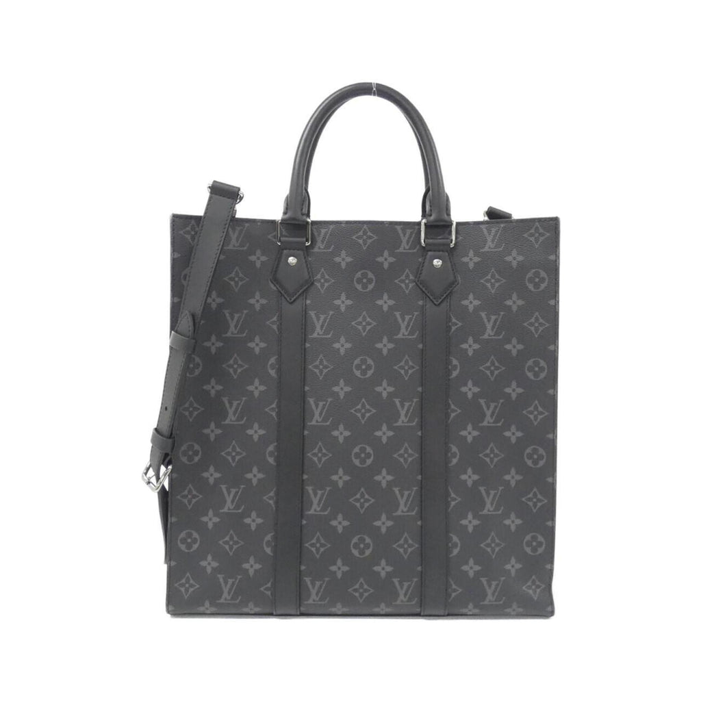 Louis Vuitton Black Coated Canvas Handbag (Pre-Owned)