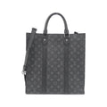 Louis Vuitton Black Coated Canvas Handbag (Pre-Owned)