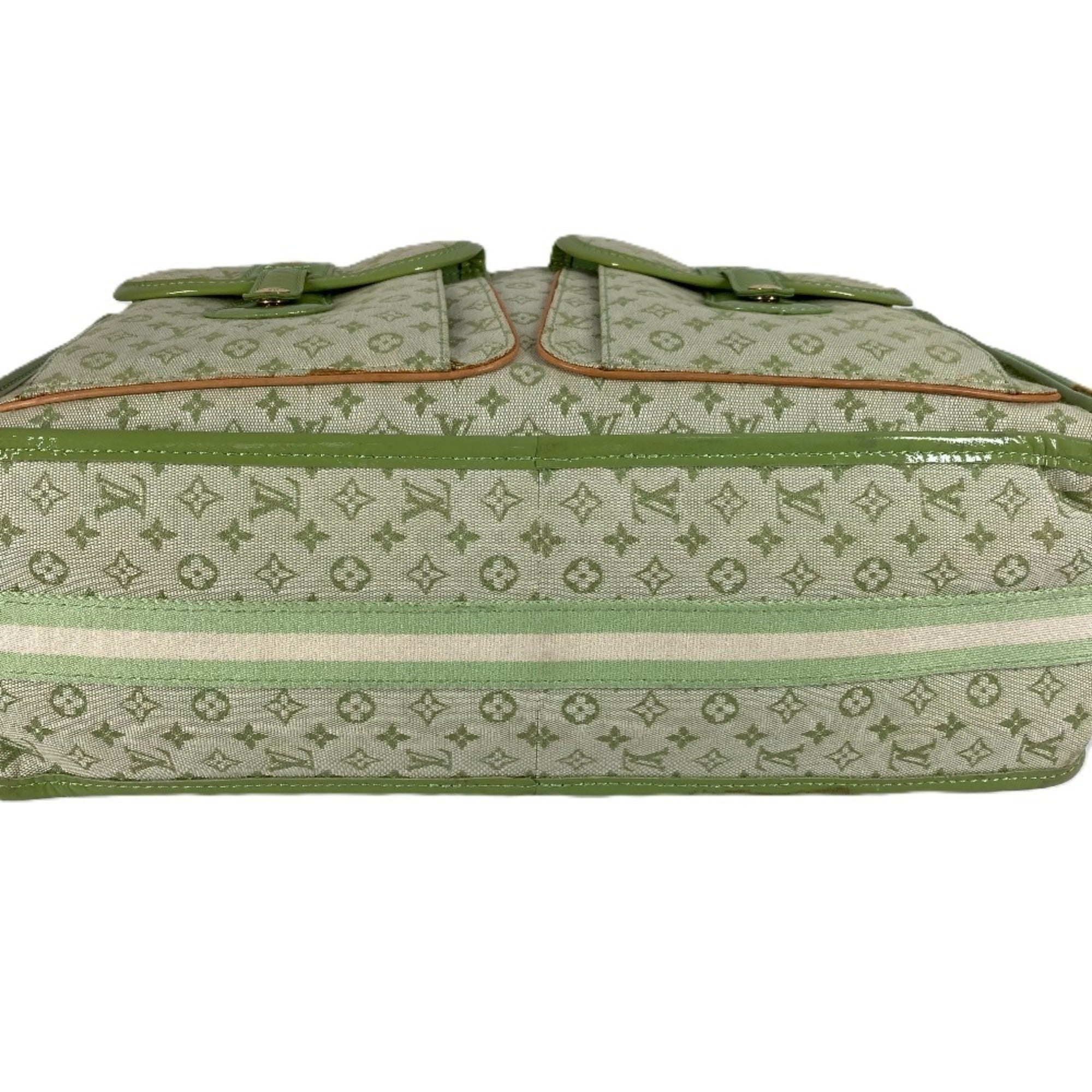 Louis Vuitton Almond Green Monogram Monogram Mini Shoulder Bag Tote Bag (Pre-Owned)