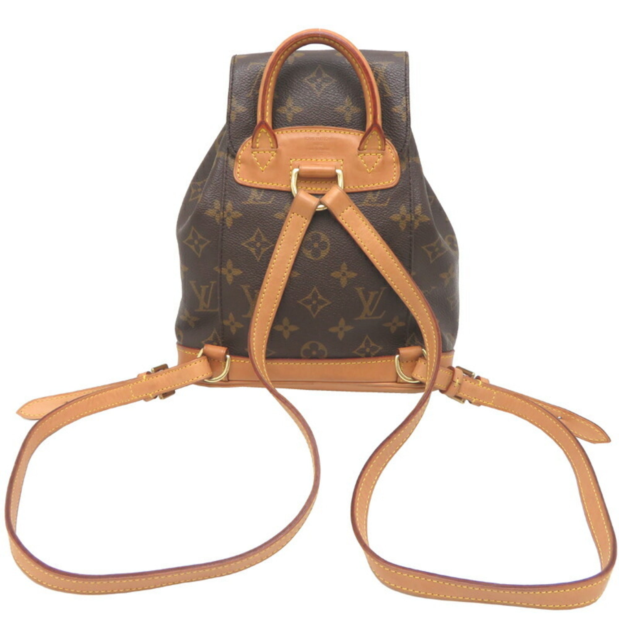 Louis Vuitton Monogram Brown Galle Monogram Monogram Backpack (Pre-Owned)