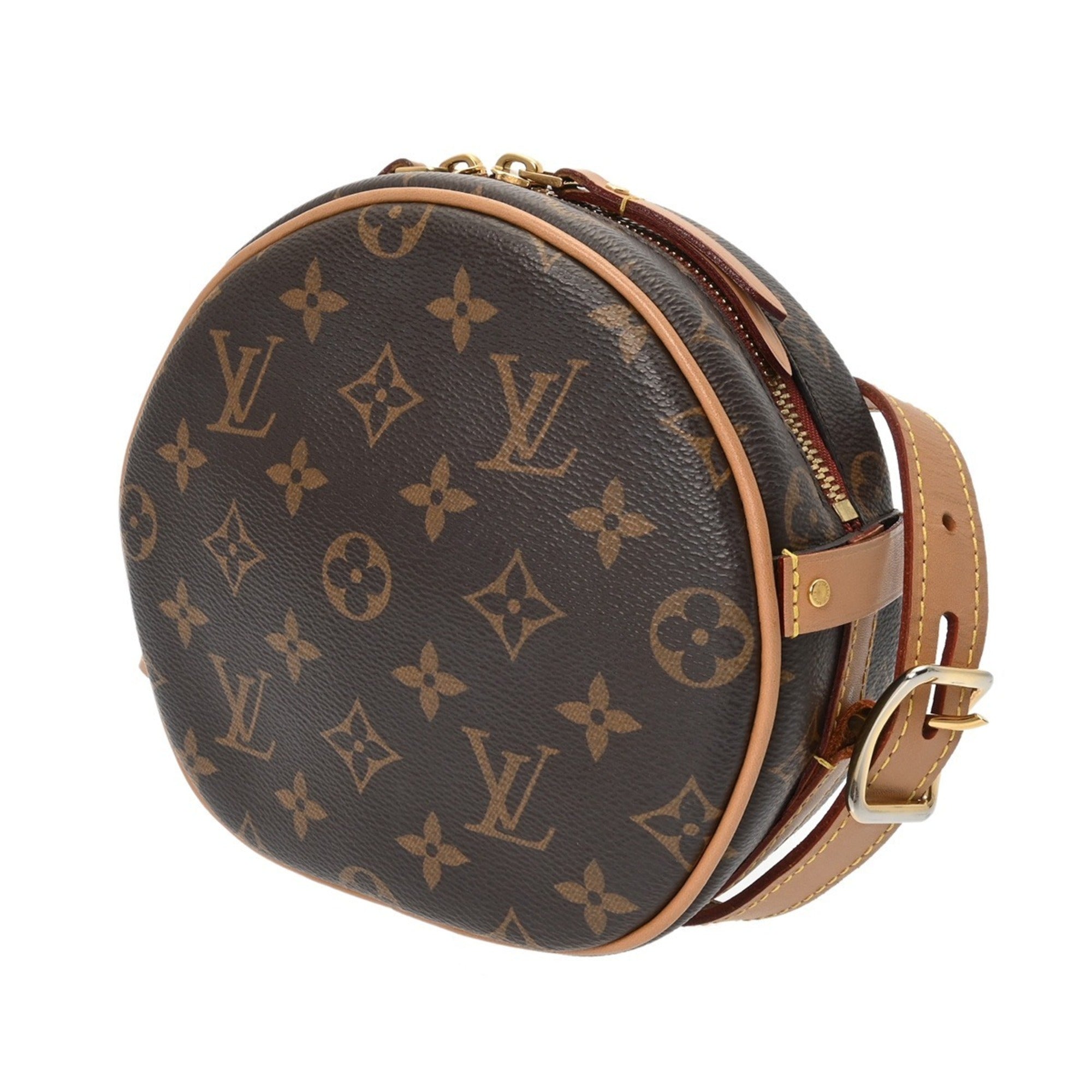 Louis Vuitton Brown Monogram Canvas Shoulder Bag (Pre-Owned)