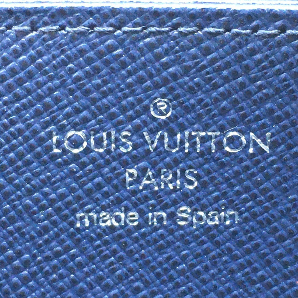 Louis Vuitton Epi Denim Red Color Rouge Epi Leather Long Wallet (Bi-Fold) (Pre-Owned)