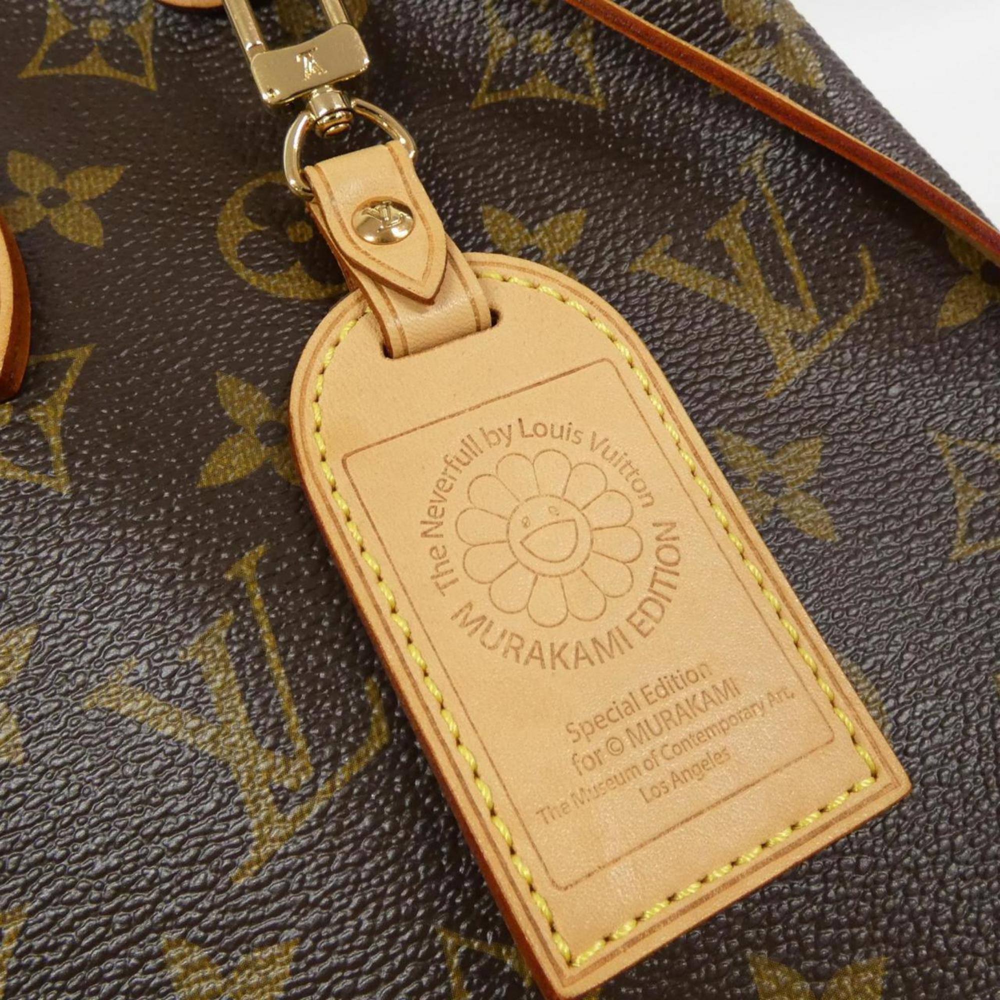 Louis Vuitton Brown Coated Canvas Handbag (Pre-Owned)