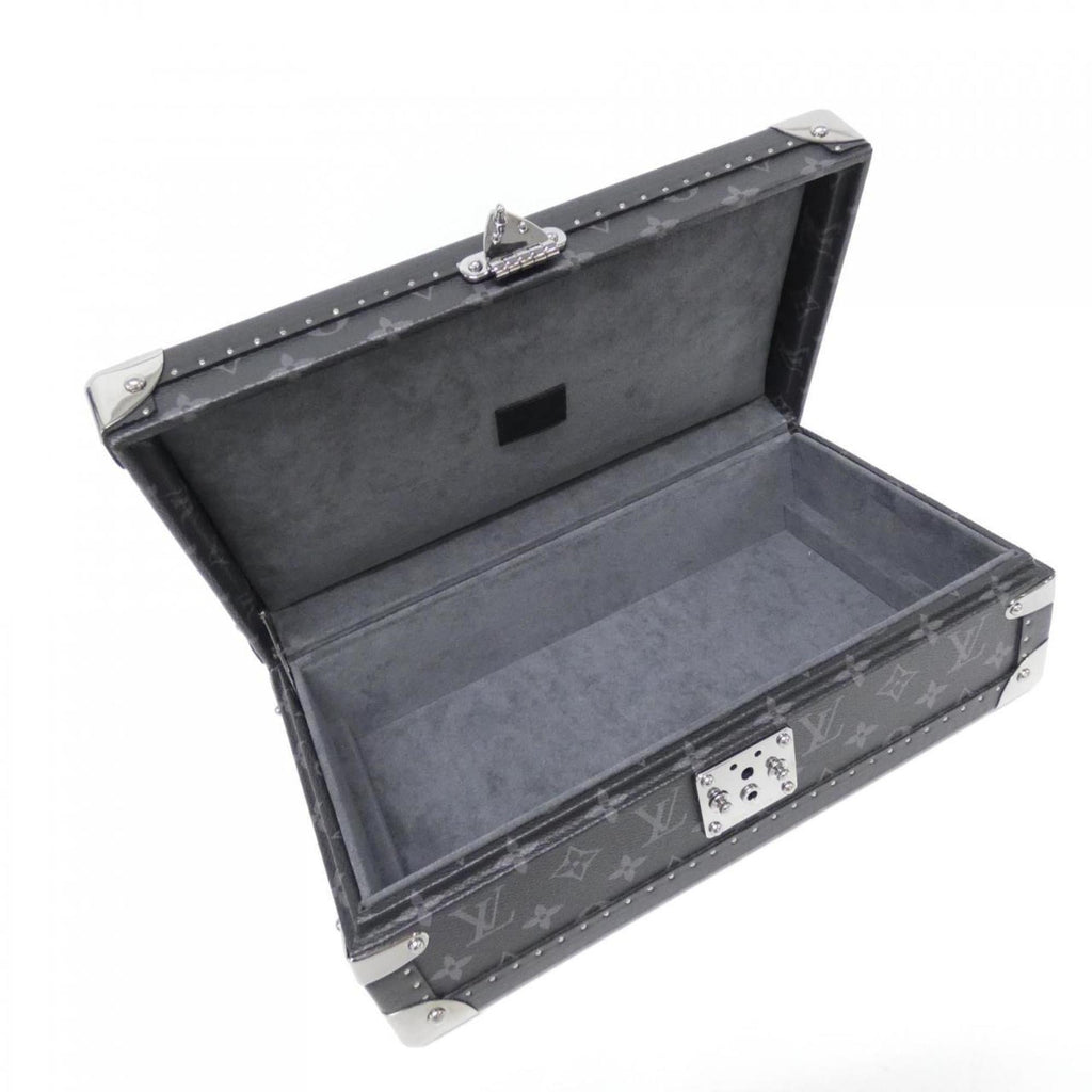 Louis Vuitton Black Coated Canvas Attaché Case (Pre-Owned)