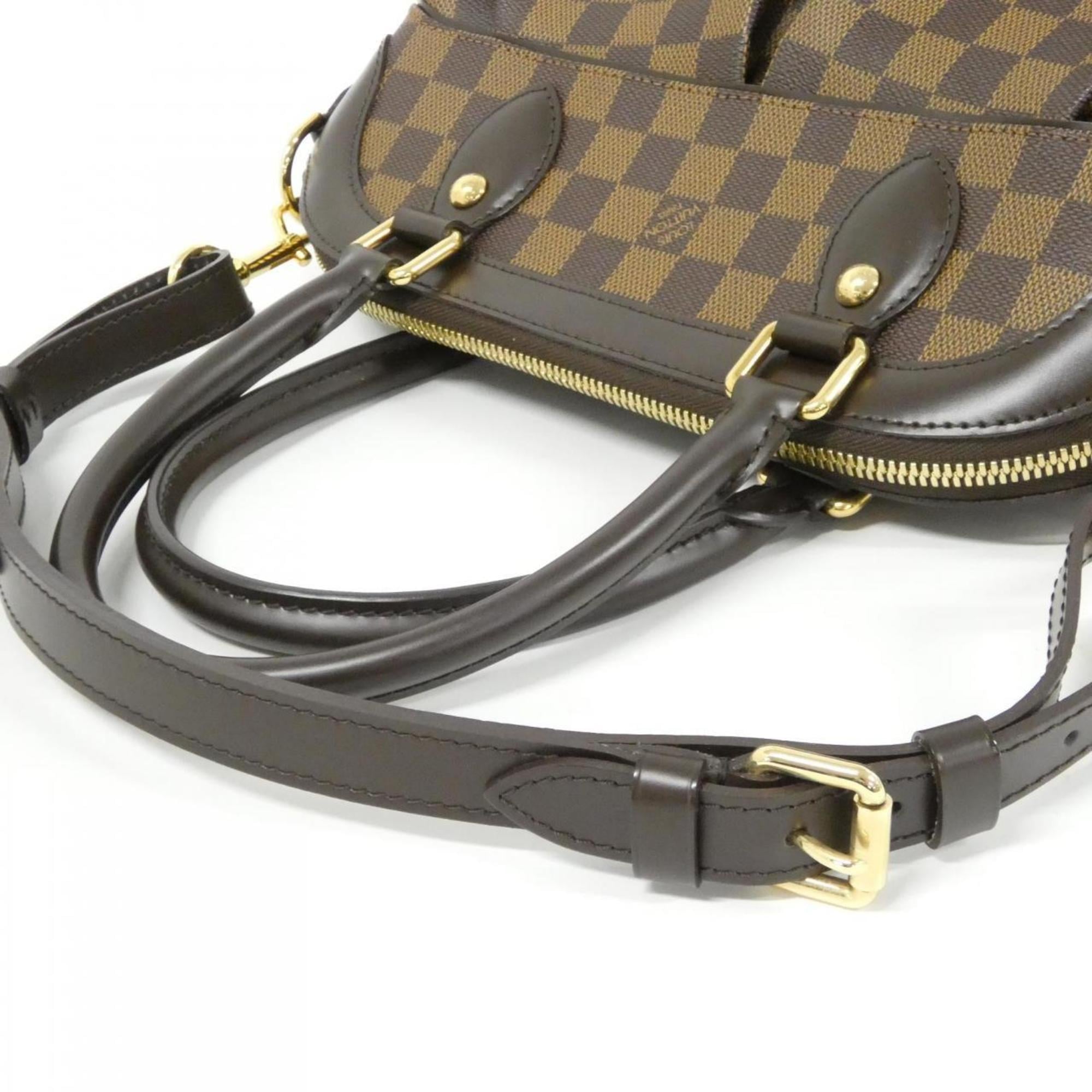 Louis Vuitton Brown Coated Canvas Handbag (Pre-Owned)
