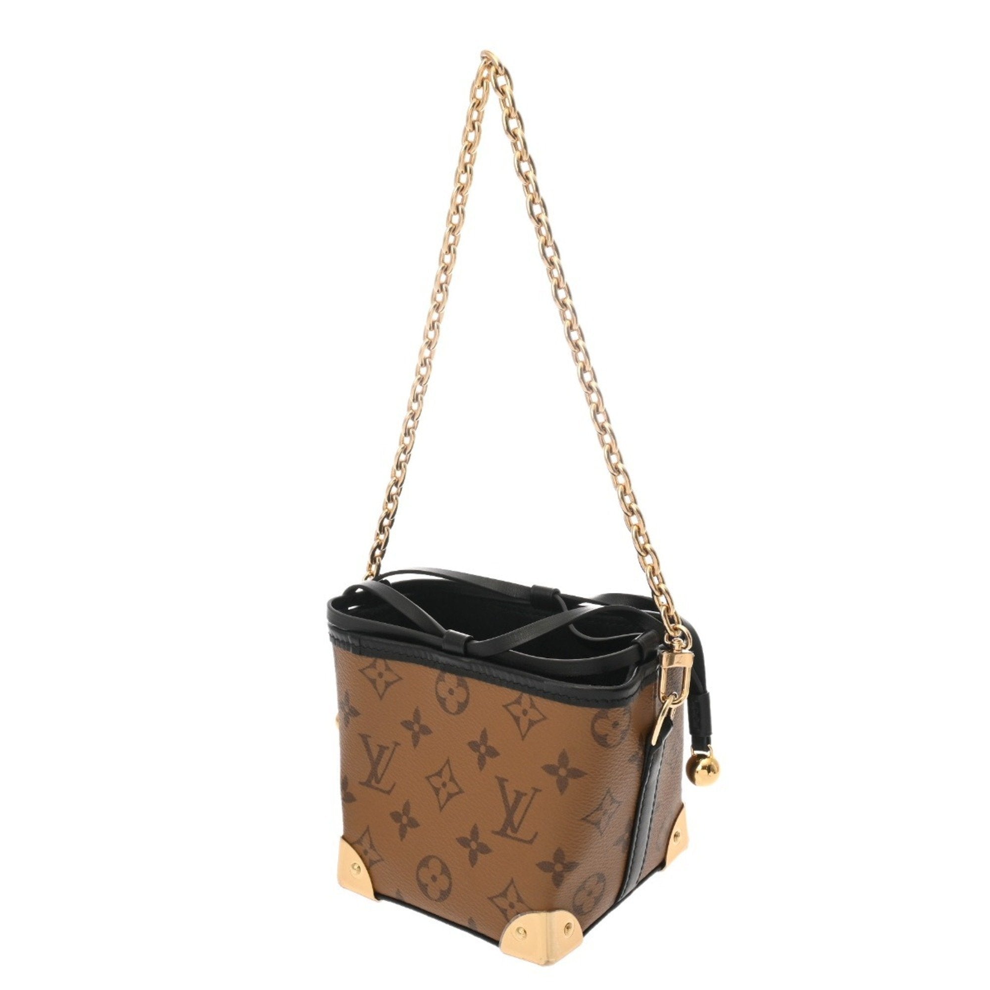 Louis Vuitton Brown Monogram Canvas Shoulder Bag (Pre-Owned)