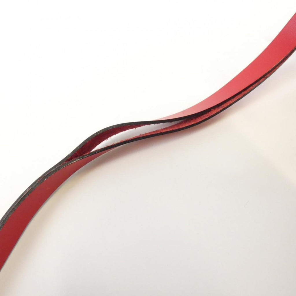 Louis Vuitton Red Color Leather Pochette Pouch (Pre-Owned)