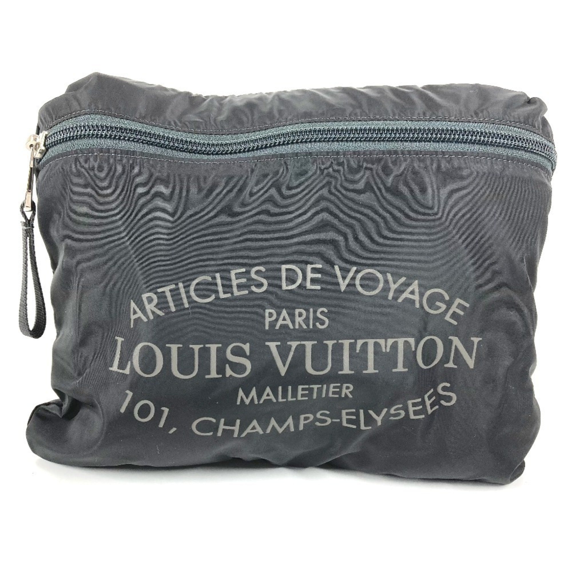 Louis Vuitton Black Damier Canvas Boston Bag Shoulder Bag (Pre-Owned)